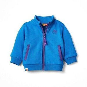 Baby Brick Embroidered Track Zip-Up Sweatshirt - LEGO Collection x Target Blue N